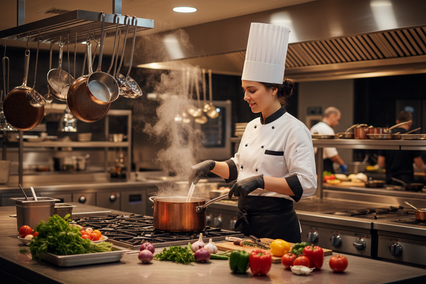Are black gloves food safe, or should you use blue gloves in the kitchen?