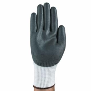 HyFlex® 11-735 Polyurethane Palm Coated Gloves White/Gray