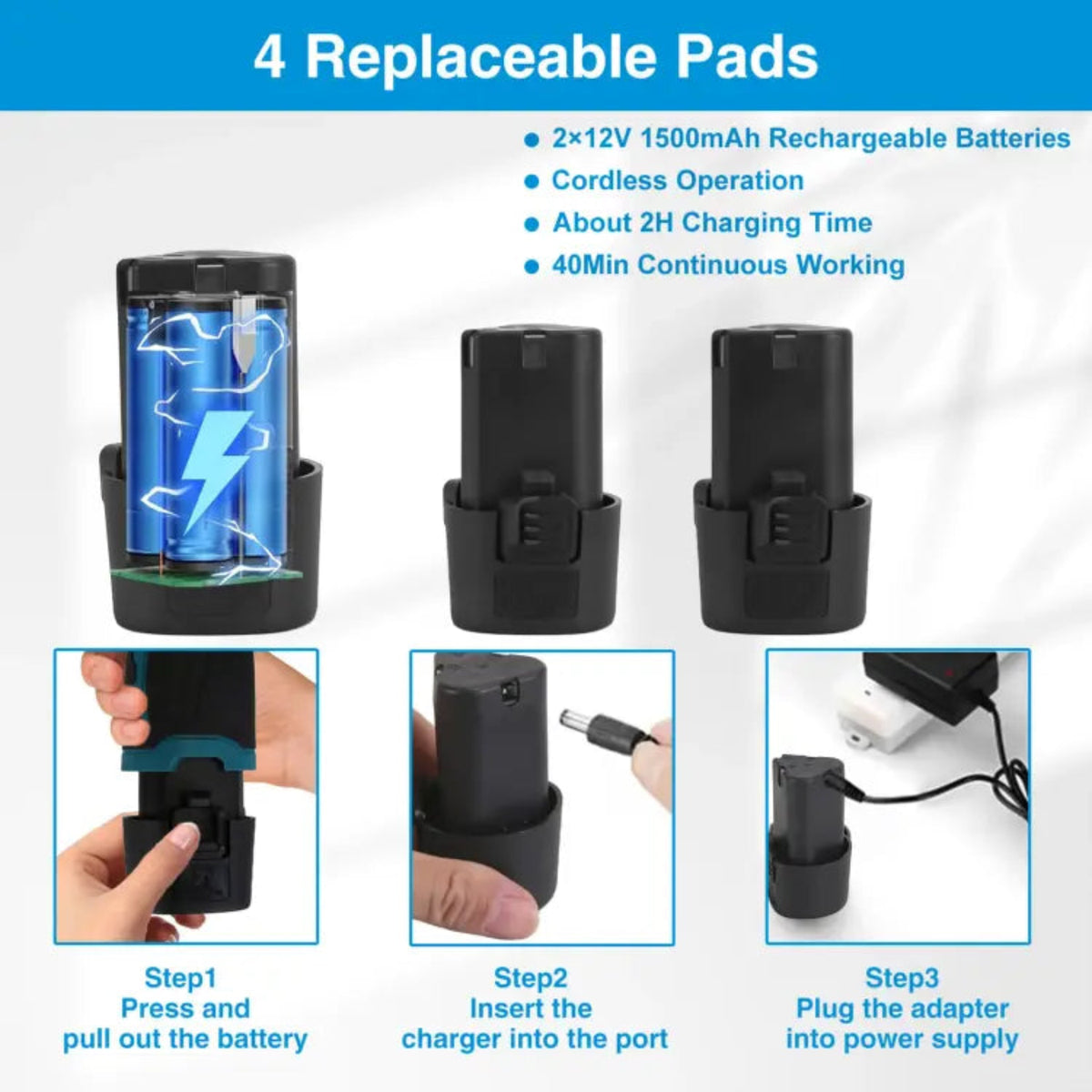 Cordless Car Buffer Polisher