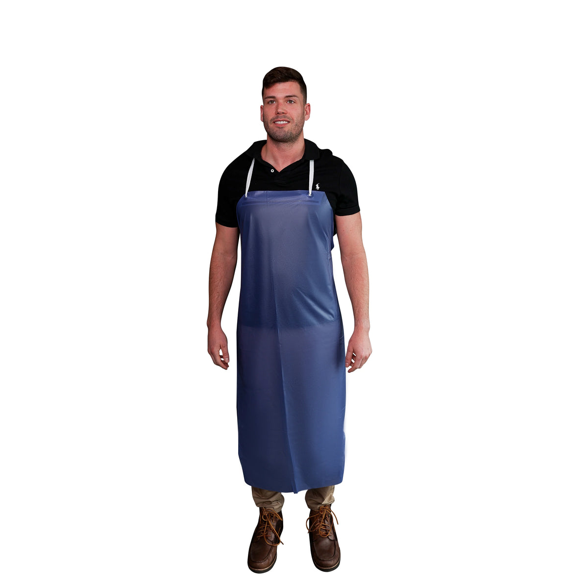 6mil Blue Vinyl Aprons (72 counts/Case)