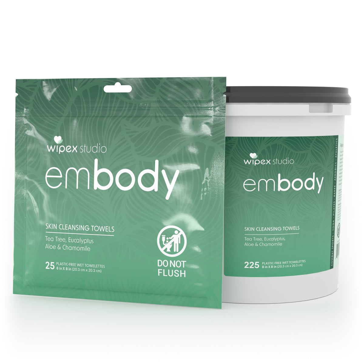 Embody® Body Wipes – Instant Reset After Movement | 25ct Travel Pack