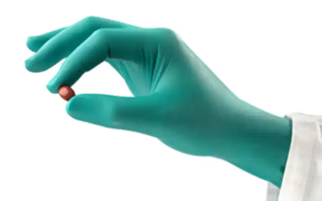 Green Nitrile Powder Free Gloves - 1000 gloves