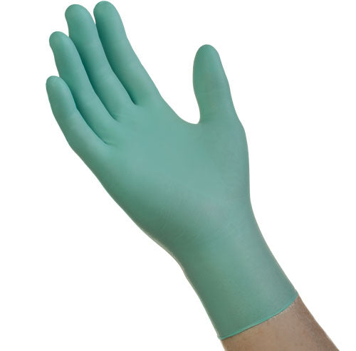 Green Nitrile Powder Free Gloves - 1000 gloves