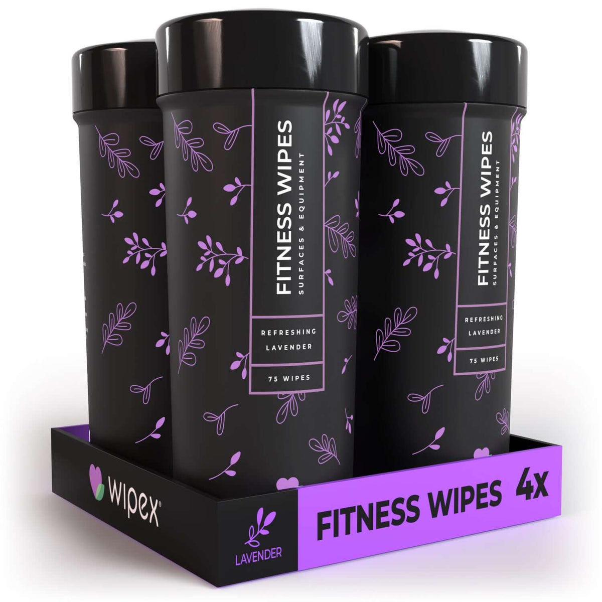 Natural Fitness Equipment Wipes – Safe on Skin, Essential Oil Formula