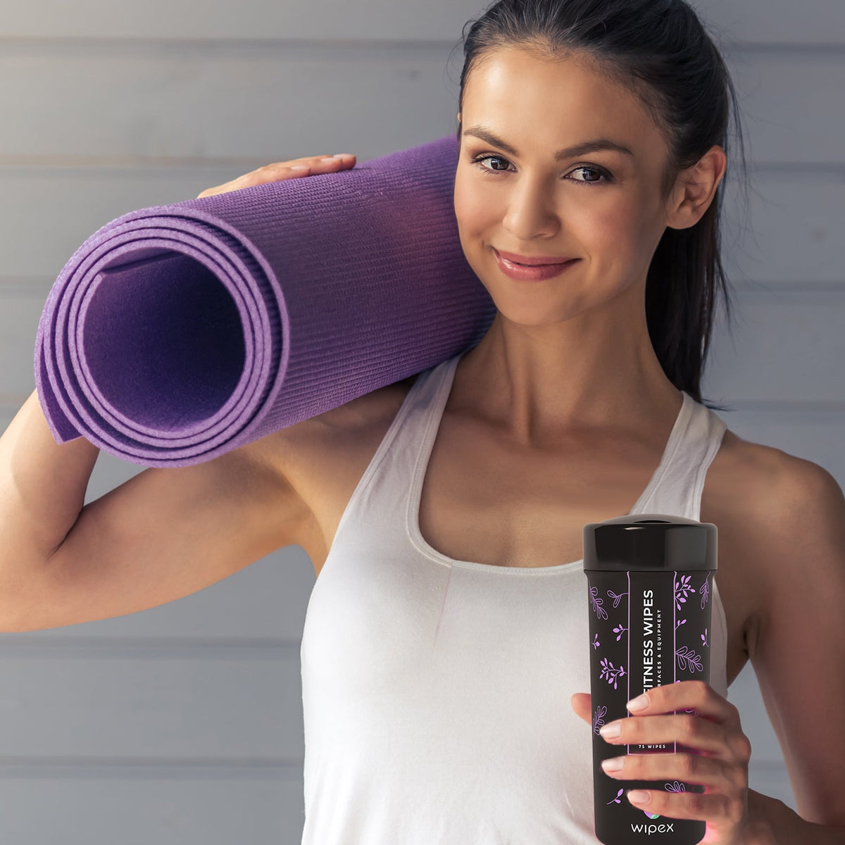 Natural Fitness Equipment Wipes – Safe on Skin, Essential Oil Formula