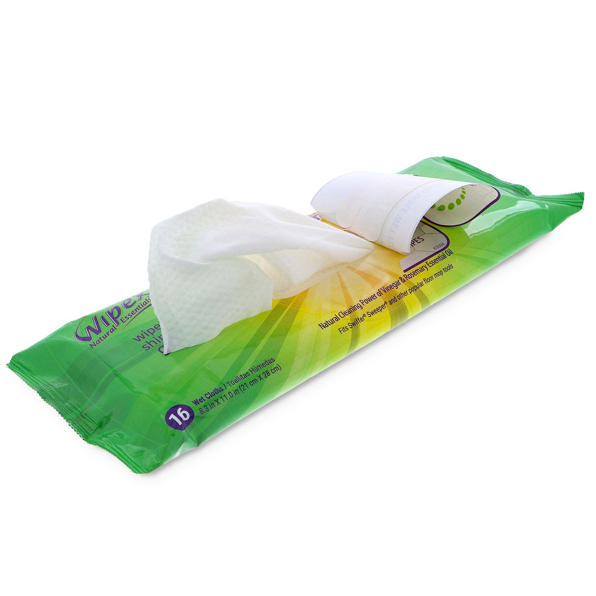 Natural Floor Cleaning Pads | Plant-Based Floor Wipes with Rosemary