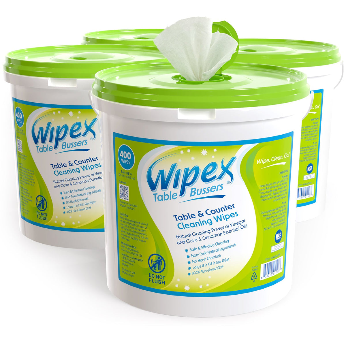 Table Bussers® Plant-Based All-Purpose Cleaning Wipes | Autumn-Scented