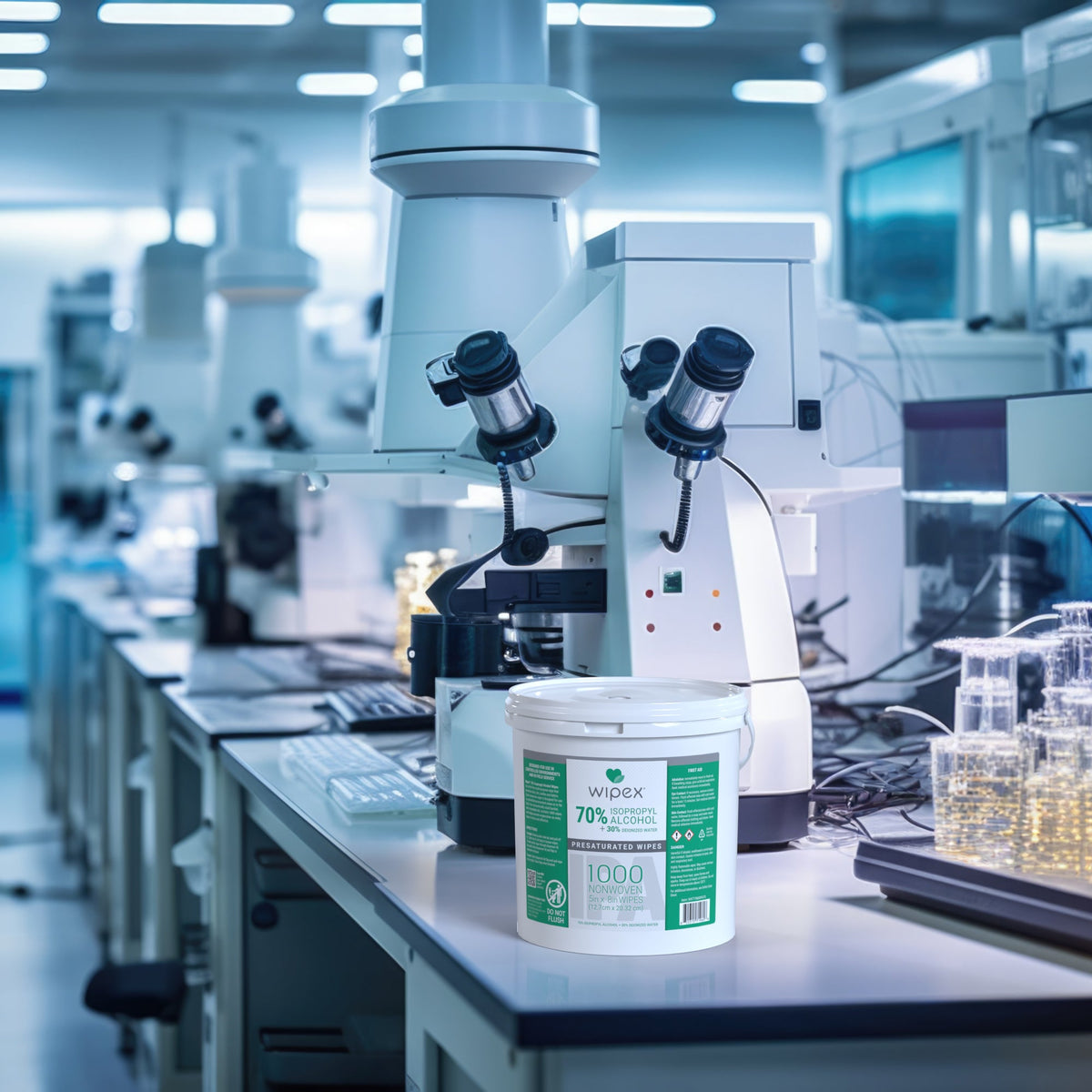 Wipex Bulk Isopropyl Alcohol Wipes – 70% & 96% | 1000ct Bucket