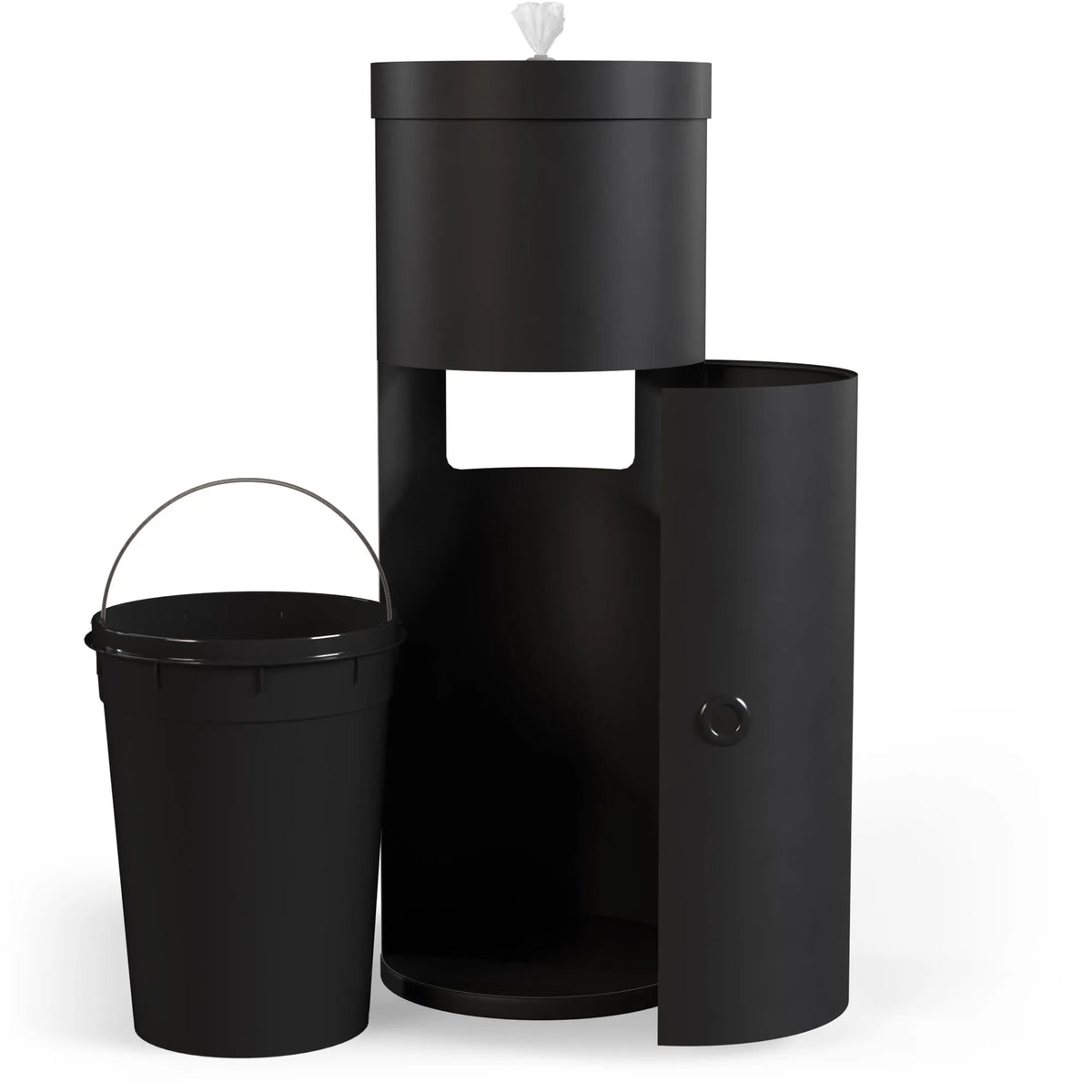 Wipex Premium Matte Floor Dispenser for Bulk Gym Wipes | Stainless Steel | Free Standing Model
