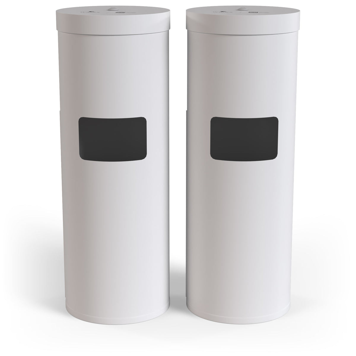 Wipex Premium Studio White Floor Dispenser for Bulk Gym Wipes | Stainless Steel | Free Standing Model