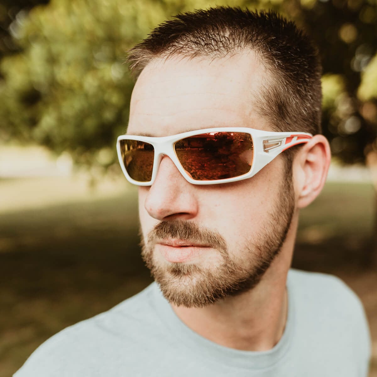 METEL M30 Safety Sunglasses with Full Wraparound Frame