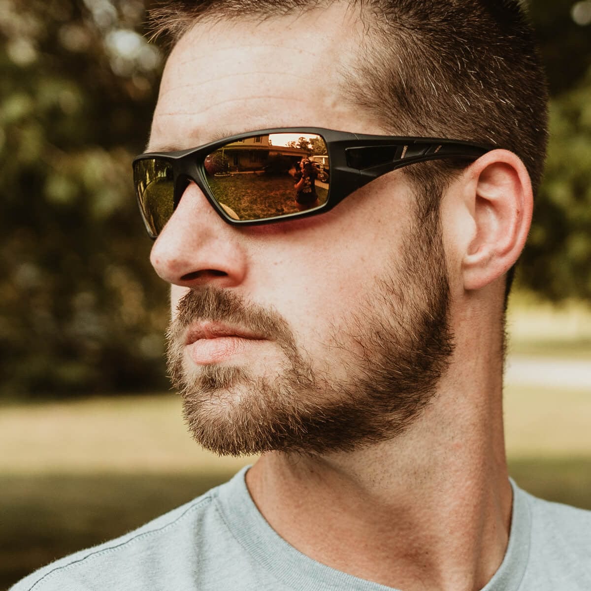 METEL M30 Safety Sunglasses with Full Wraparound Frame