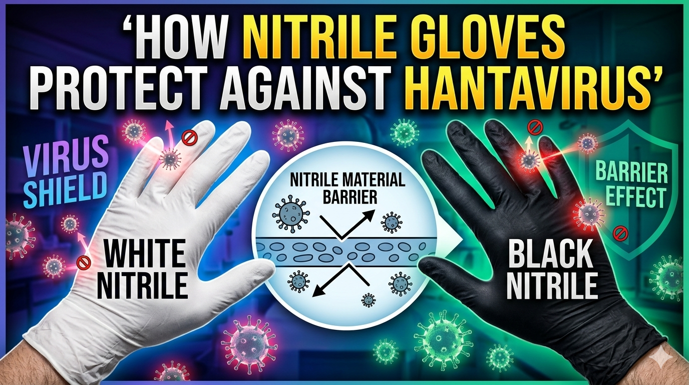 Nitrile, Latex, or Vinyl: Which Gloves Actually Protect Against Hantavirus?