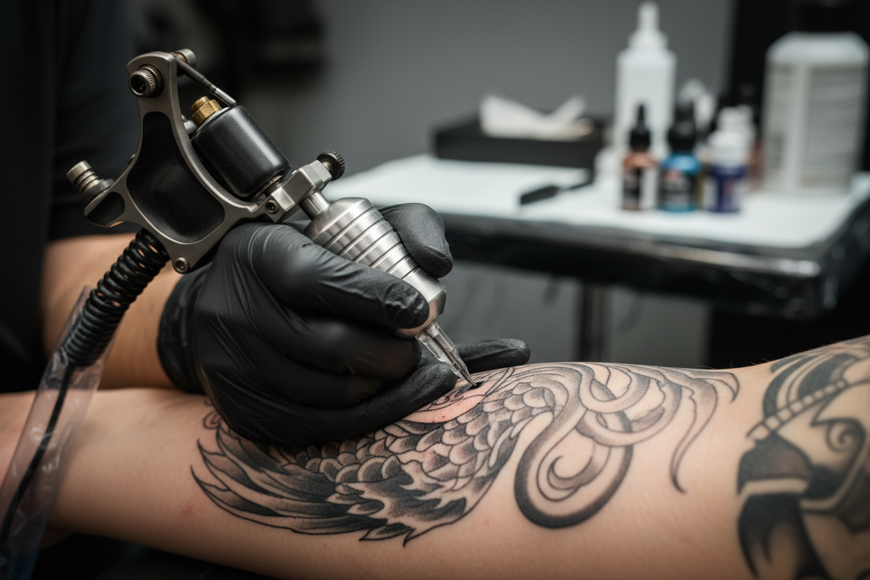 Best black nitrile gloves for tattoo shops: thickness & bulk ordering