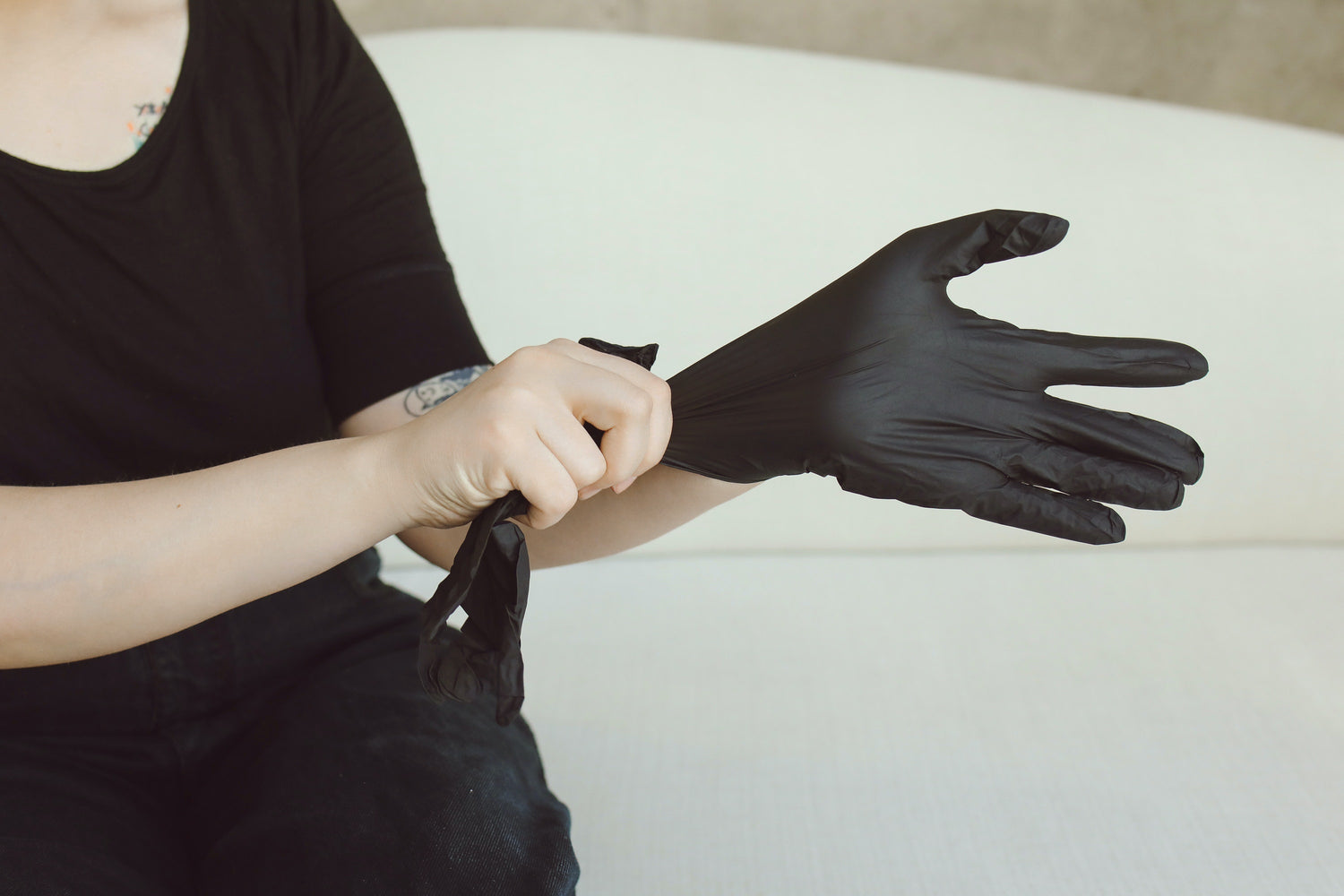 latex gloves