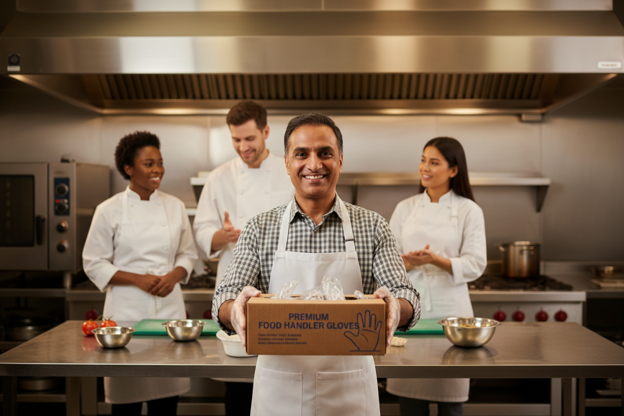 How restaurant groups should buy disposable gloves in bulk?