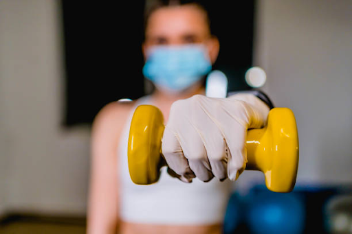 Disposable workout top gloves