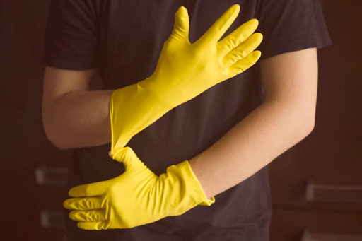 What are Rubber Gloves Made of
