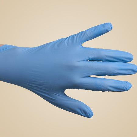 Blue Vinyl Gloves