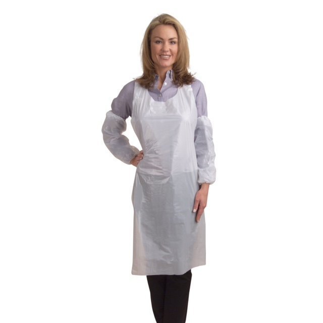 1MIL Polyethylene Aprons - Embossed (1000 Count)