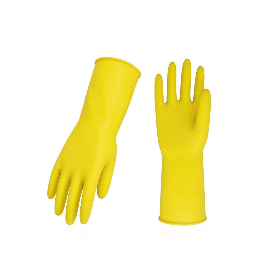 Latex Flocklined Dishwashing Gloves- Case/144 pairs