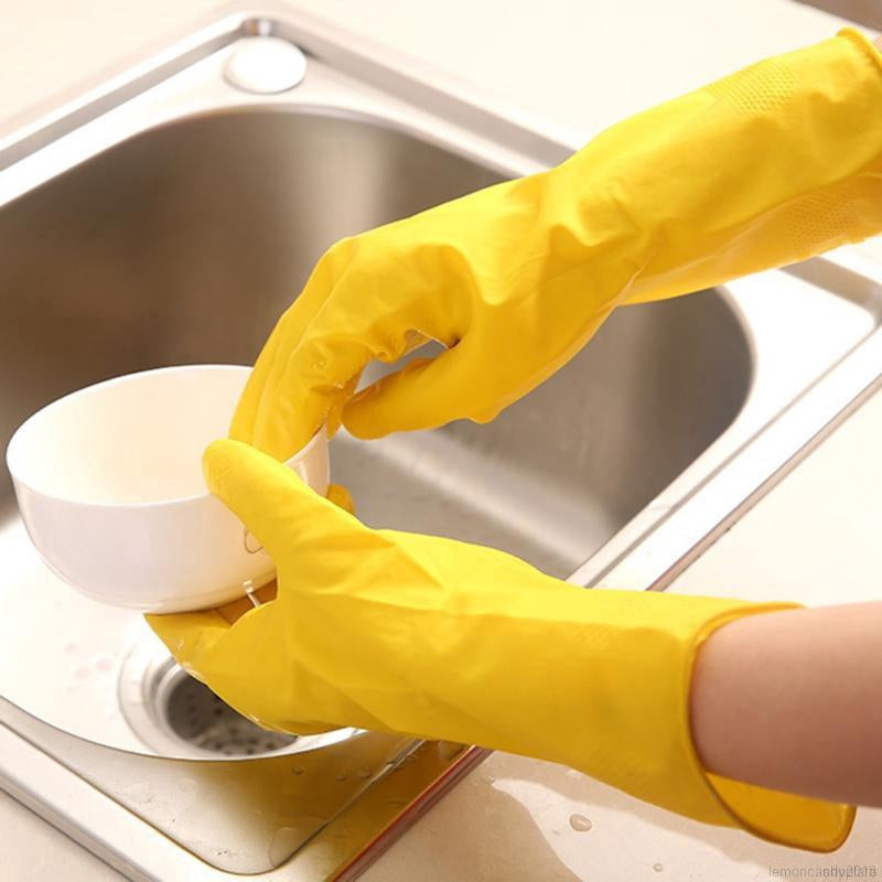 2 Pairs Extra Long Dishwashing Gloves, 15 Inch Long Rubber Gloves For Washing Dishes, Non-Slip - Foto 12