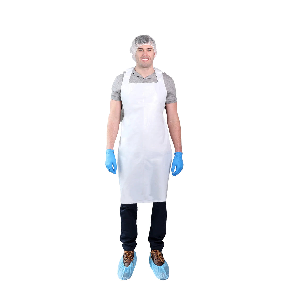 2MIL Polyethylene Aprons - Embossed (500 Count)