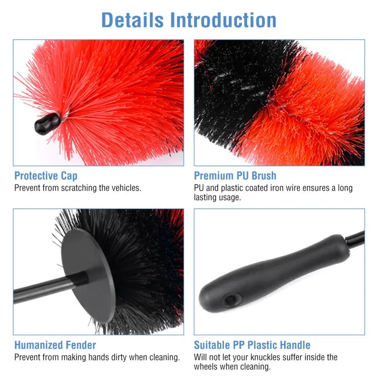Car Wheel Brush Rims Tire Seat