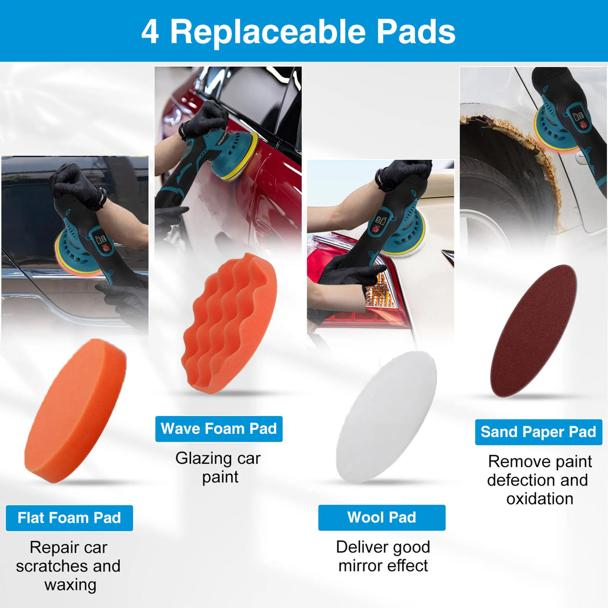 Cordless Car Buffer Polisher