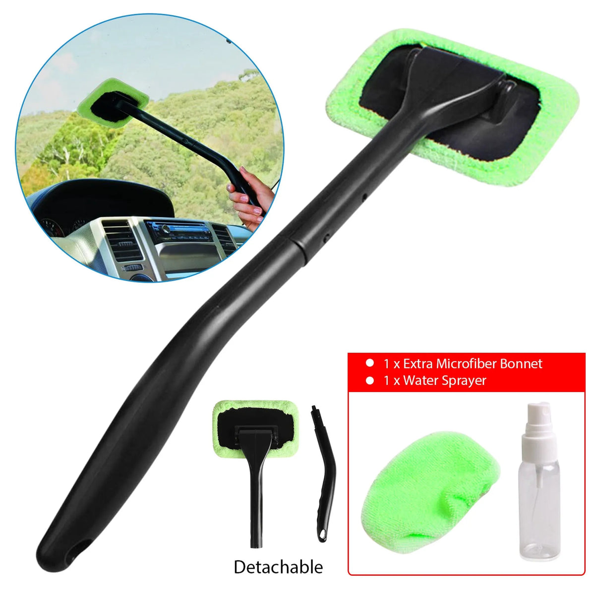 Microfiber Windshield Clean Car Auto Wiper