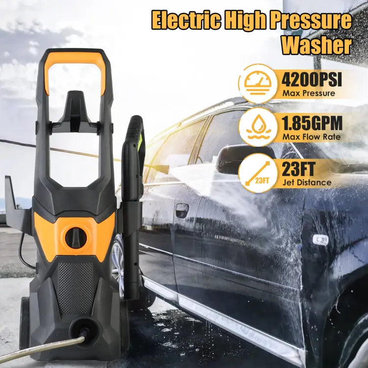 4200PSI 1.85GPM 1800W Electric Pressure Washer