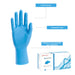 Cranberry REVOSOFT Blue Nitrile Exam Grade Gloves in 2.8 Mil thickness featuring resistance to tears, punctures, and contamination