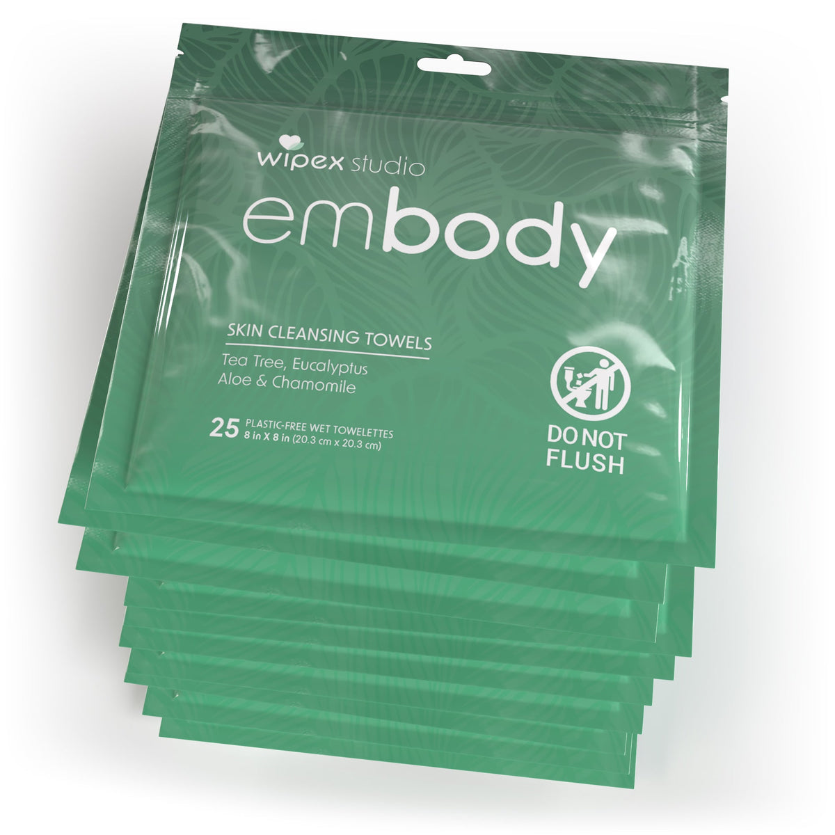 Embody® Body Wipes – Instant Reset After Movement | 25ct Travel Pack