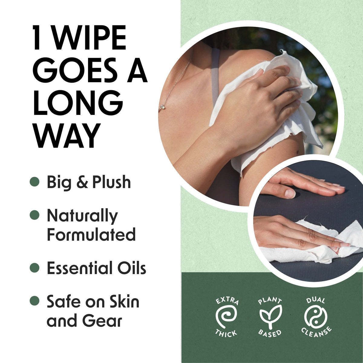 Embody® Body Wipes – Instant Reset After Movement | 25ct Travel Pack