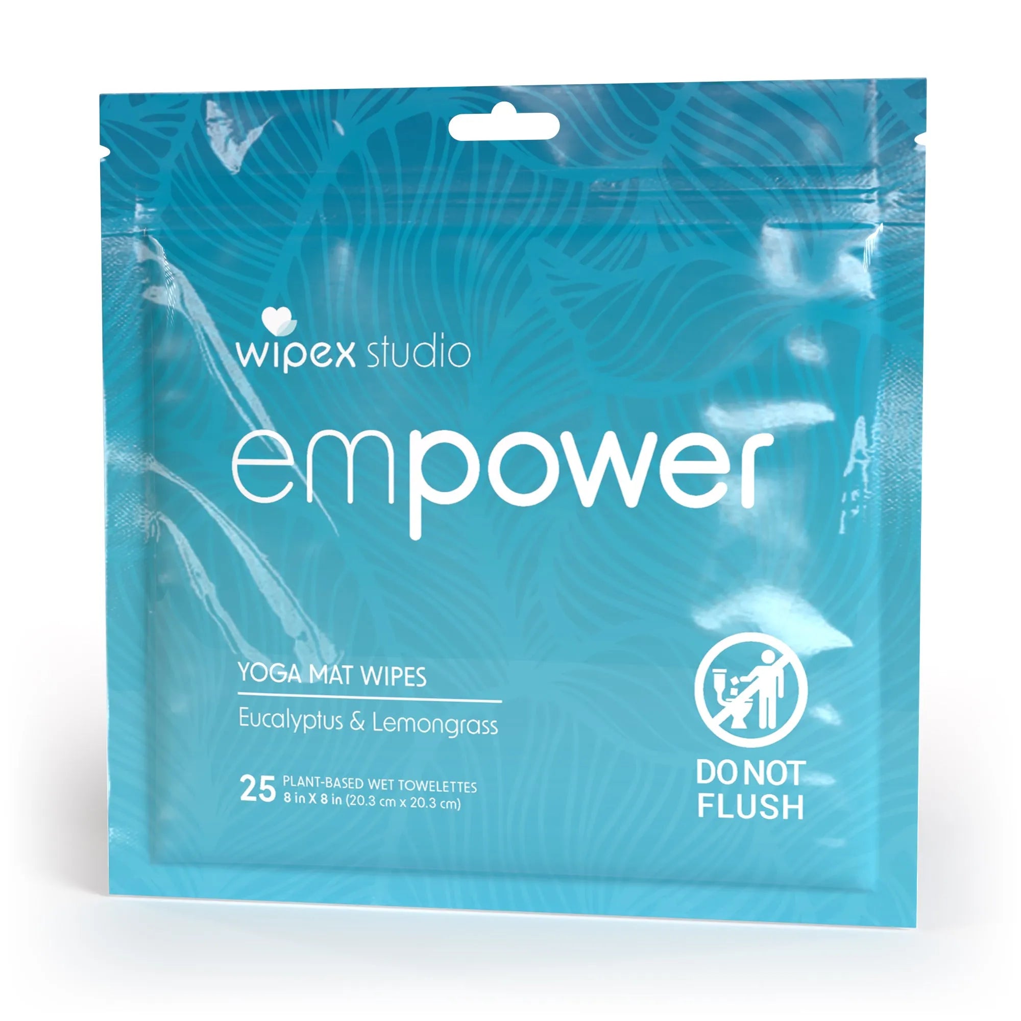 Empower® Yoga Mat Wipes – Instant Refresh After Movement | 25ct Travel Pack