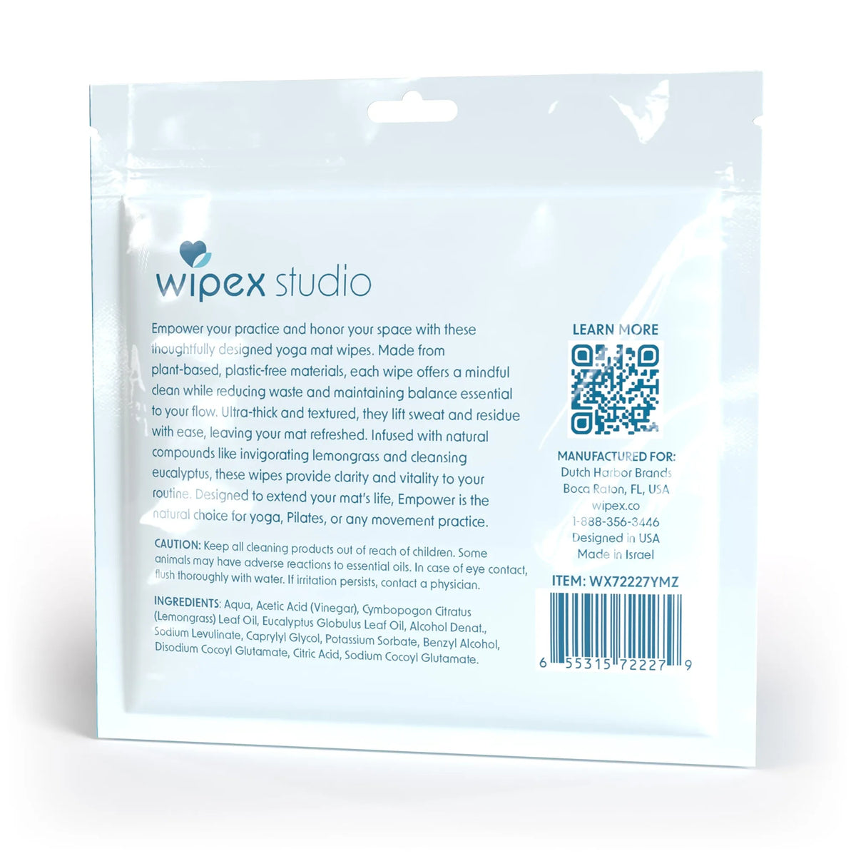 Empower® Yoga Mat Wipes – Instant Refresh After Movement | 25ct Travel Pack