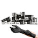 10 boxes of HandCare Black Nitrile Examination and Powder Free Gloves and when worn on hands