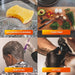 different uses for HandCare Black Vinyl Gloves like cleaning, preparing food, hair dying, and doing tattoo