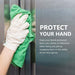 protect your hand while cleaning with HandCare Vinyl Gloves