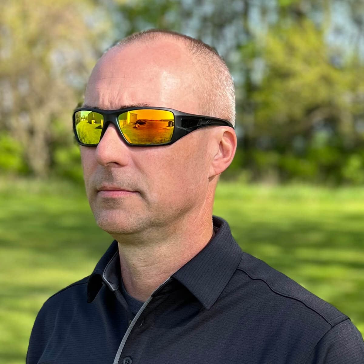 METEL M30 Safety Sunglasses with Full Wraparound Frame