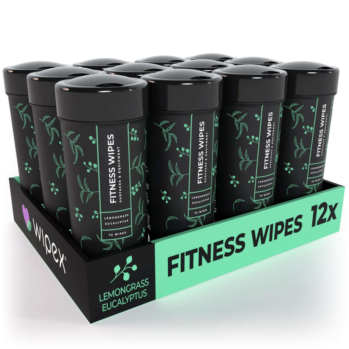 Natural Fitness Equipment Wipes – Safe on Skin, Essential Oil Formula