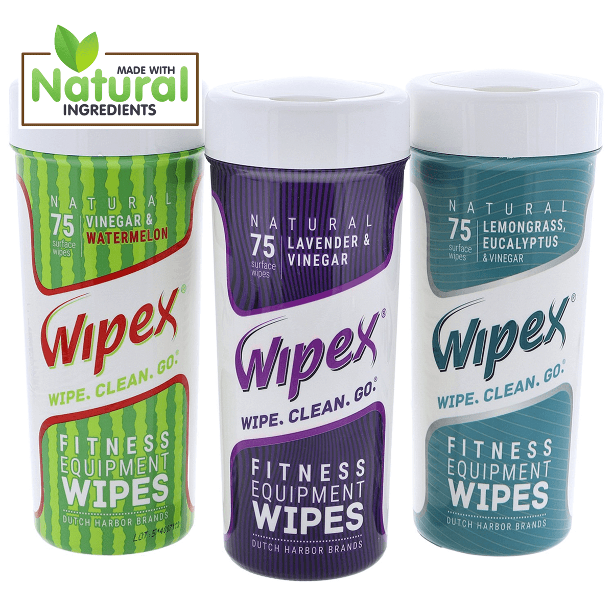 Natural Fitness Equipment Wipes – Safe on Skin, Essential Oil Formula