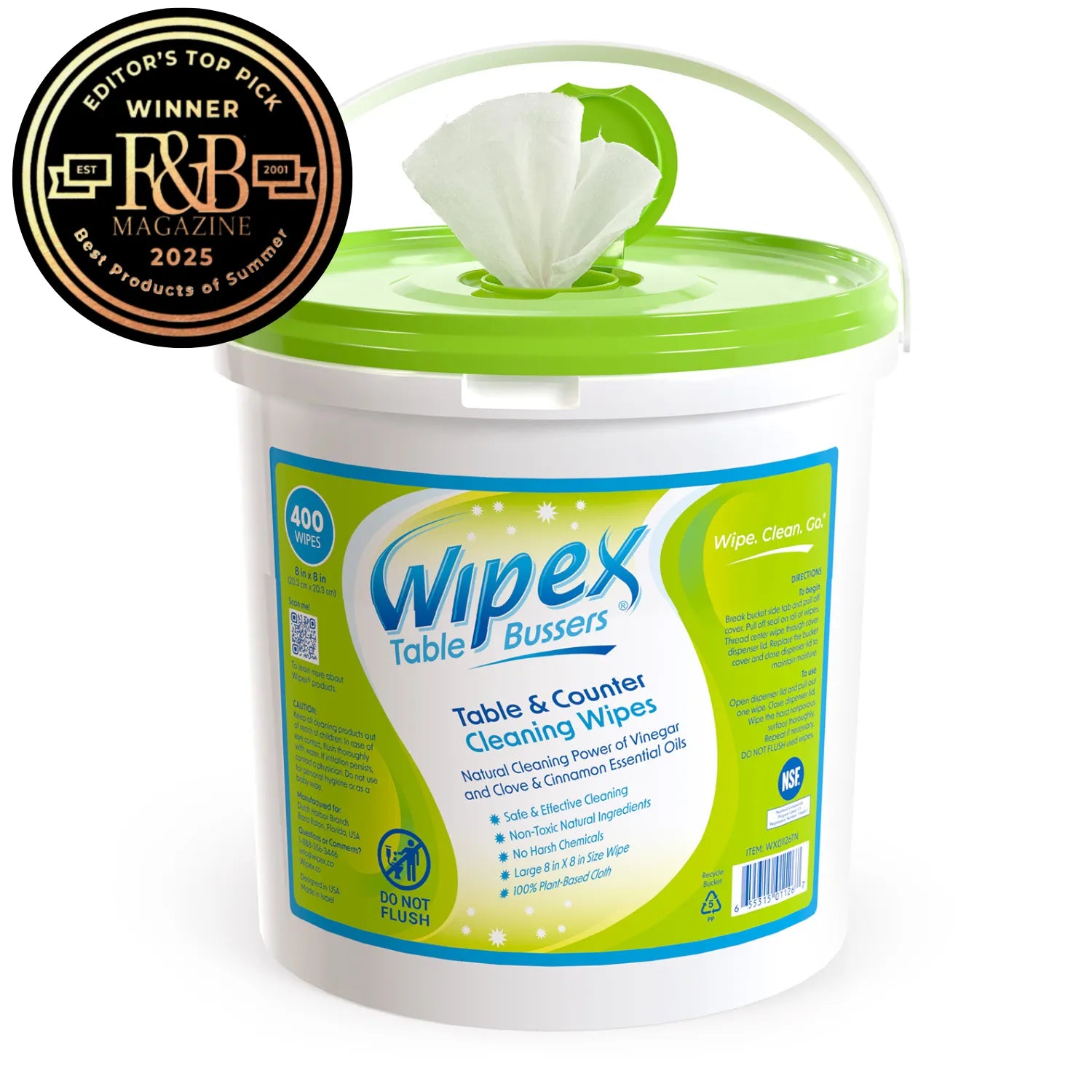 Table Bussers® Plant-Based All-Purpose Cleaning Wipes | Autumn-Scented