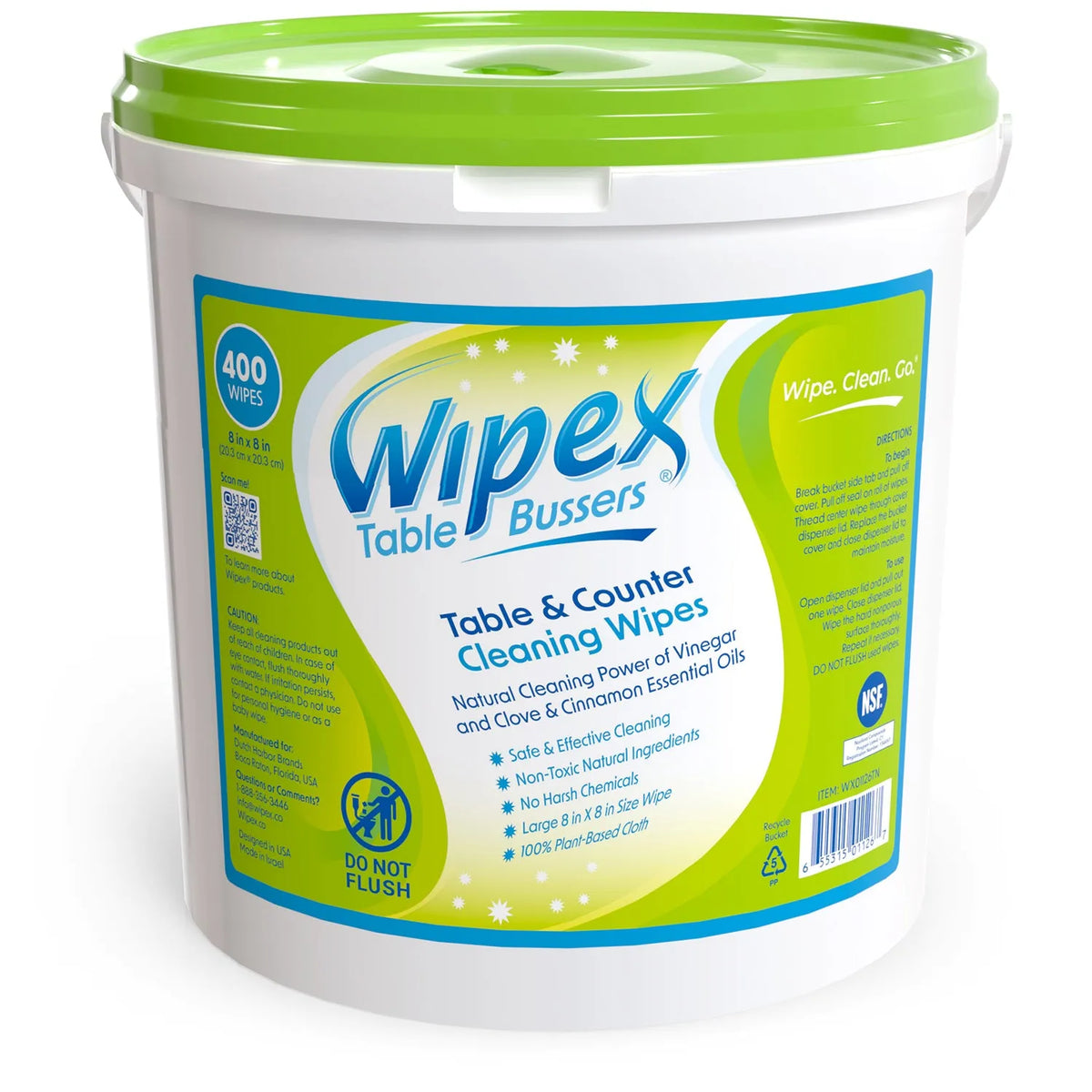 Table Bussers® Plant-Based All-Purpose Cleaning Wipes | Autumn-Scented