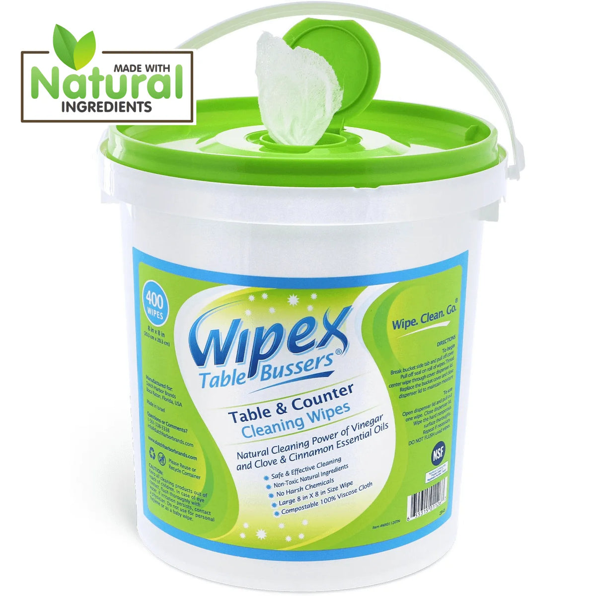 Table Bussers® Plant-Based All-Purpose Cleaning Wipes | Autumn-Scented