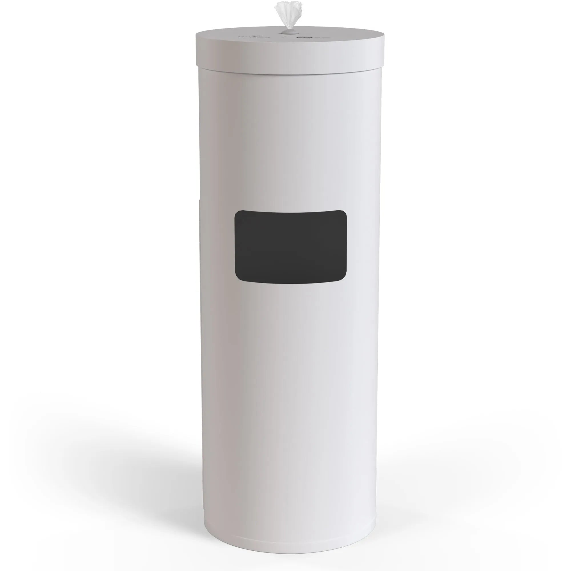 Wipex Premium Studio White Floor Dispenser for Bulk Gym Wipes | Stainless Steel | Free Standing Model