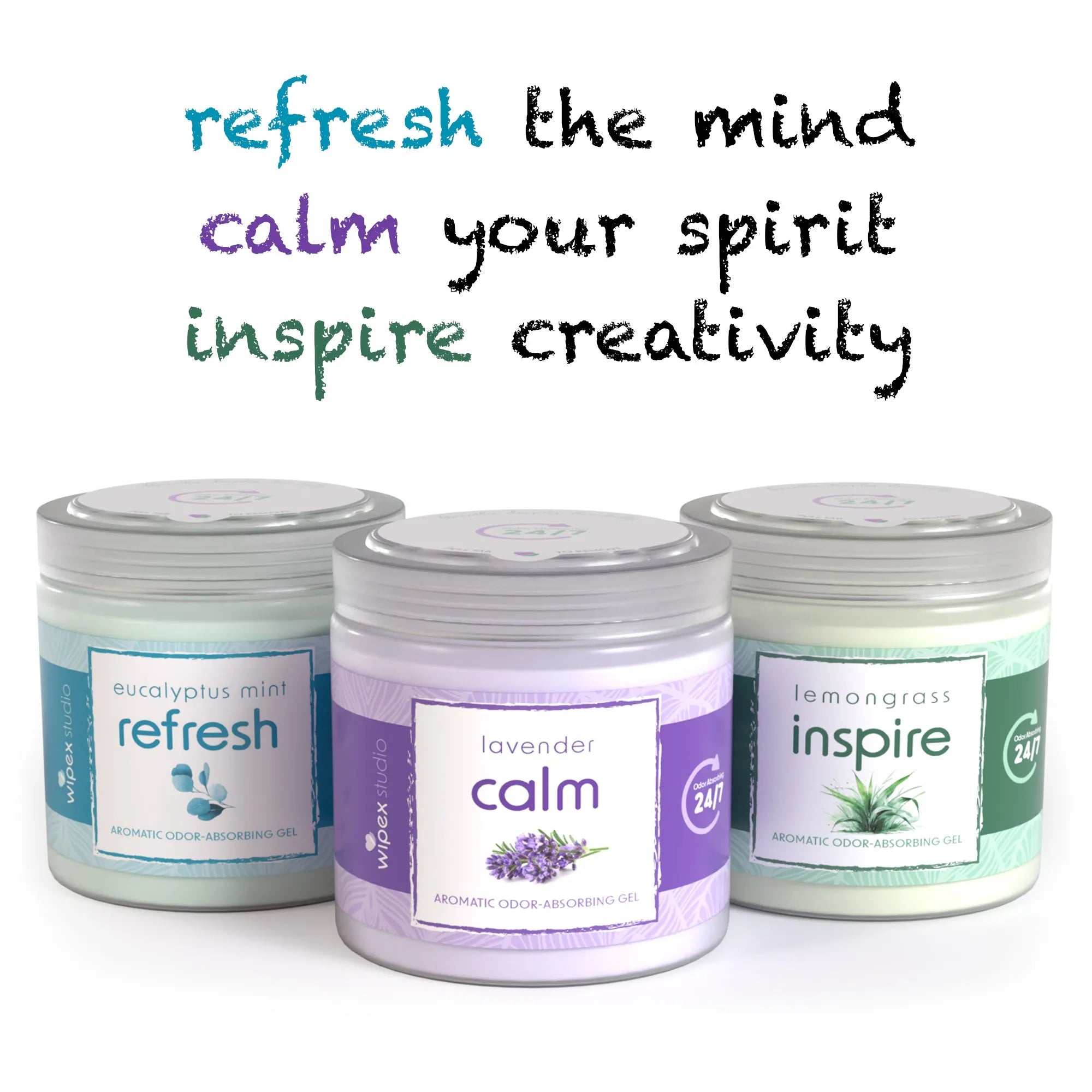 Wipex® Studio Smokeless Natural Odor Eliminator for Yoga & Wellness Spaces