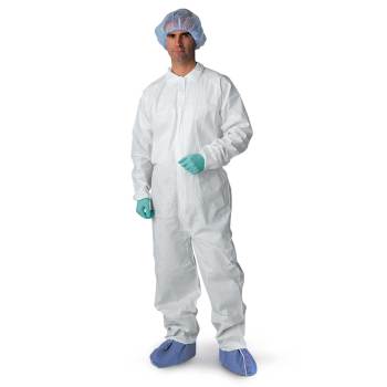 MICROPOROUS COVERALL GARMENTS SUIT