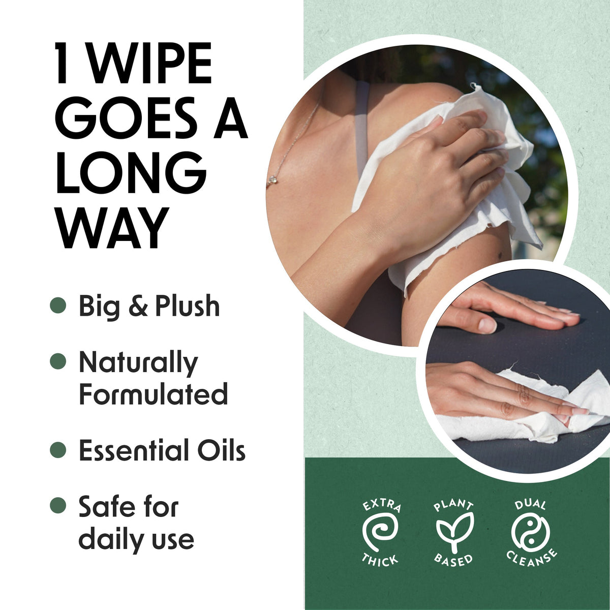 Embody® 225ct Eco Body Wipes – Refill Bucket for Wellness Studios