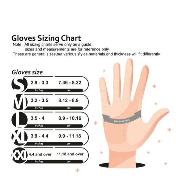 Glove Sizing Chart